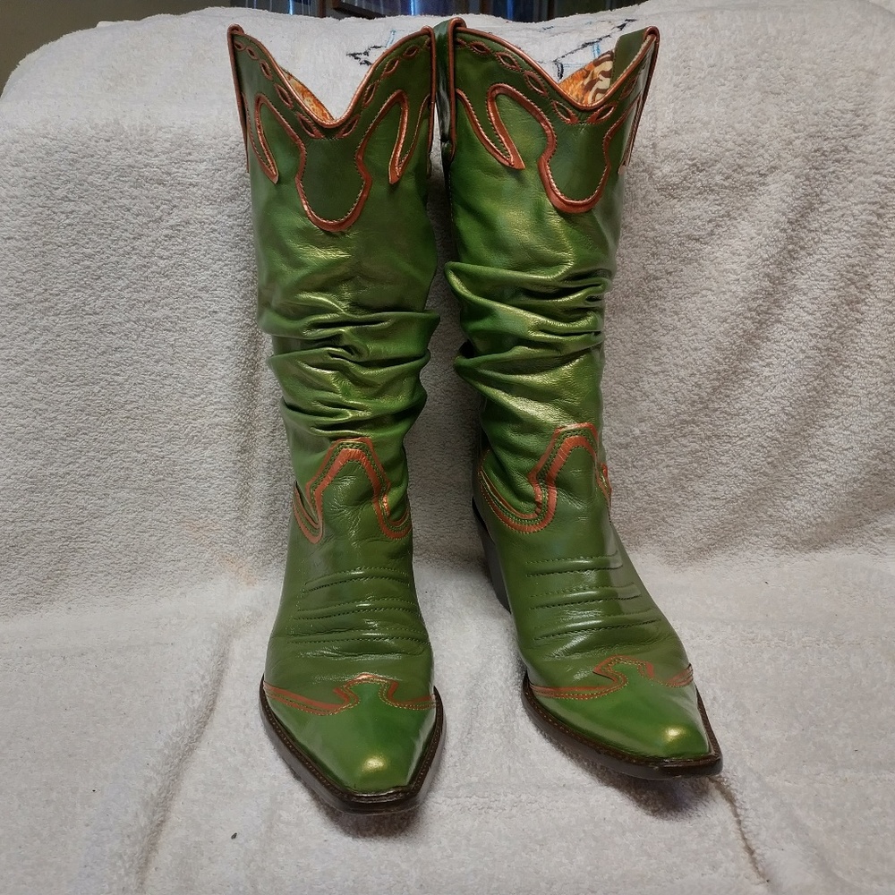 Giani Bini Green Boots
